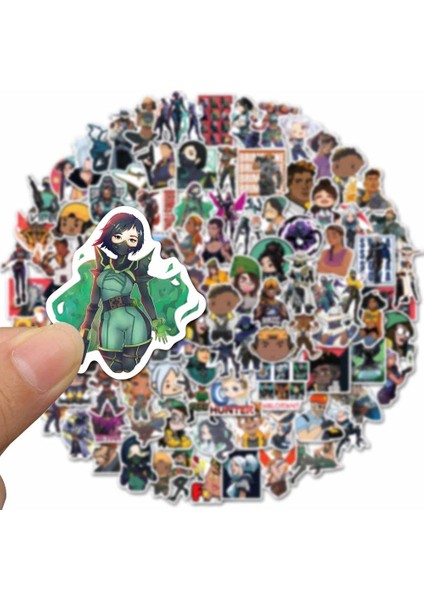 Y180 Y181 Stili Valorant Stickerlar Kendin Yap Cep Telefonu Kılıfı Valiz Kaykay Graffiti Stickerlar Çocuk Oyuncakları - Türkçe (Yurt Dışından)