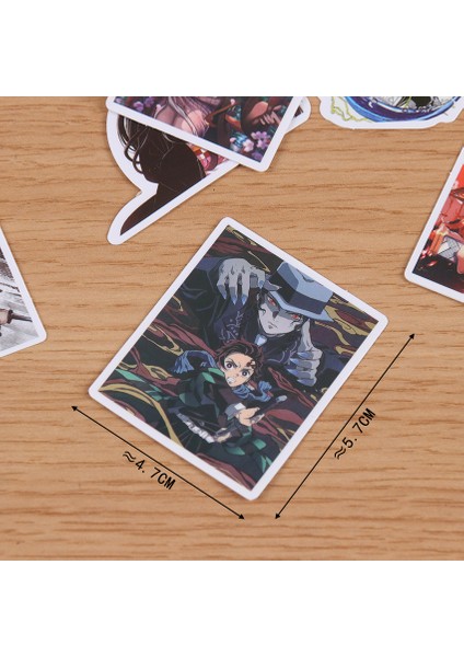 Çizgi Film Anime Demon Slayer Sticker Kaykay Motosiklet Gitar Kız Graffiti Su Geçirmez Pvc Sanat Etiketleri (Yurt Dışından) modelleri