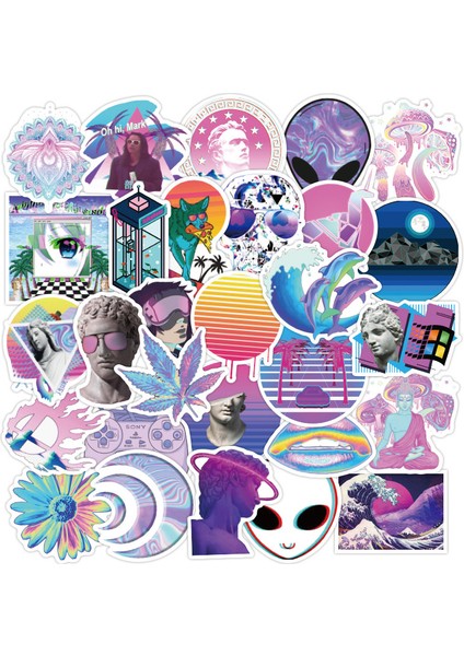 50 Güzel B Stili Sıcak Moda Sevimli Sticker Paketi Vsco Kızı Için Laptop Gitar Bagaj Kaykay Araba Oyuncak Sticker Etiket (Yurt Dışından)