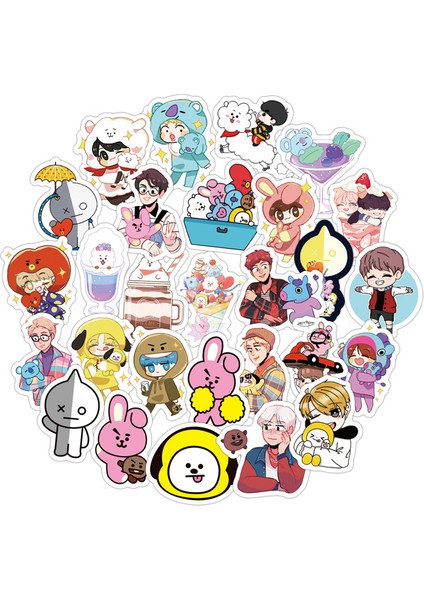 60 Adet Bir Stil Sevimli Ifade Etiketleri Çizgi Film Q Versiyon Kore Kombinasyon Sticker Valiz Laptop Defter Buzdolabı Çocuklar Için (Yurt Dışından)