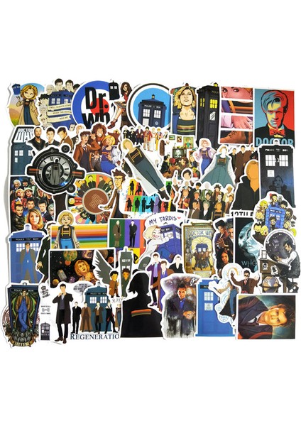 Su Geçirmez Çıkartma Laptop Motosiklet Bagaj Kar Kaykay Araba Çıkartması Için Td Zw Doctor Who Grafiti Çıkartmaları Pegatina (Yurt Dışından)