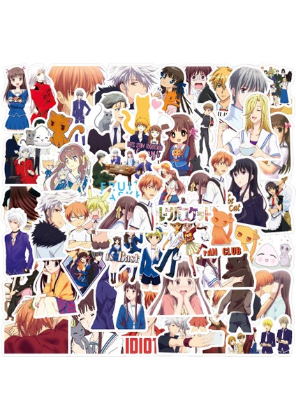 10 Adet-A Tarzı Yeni Anime Meyve Sepeti Grafiti Sticker Su Geçirmez Seyahat Çantası Laptop Scooter Su Bardağı Sticker (Yurt Dışından) fiyatları