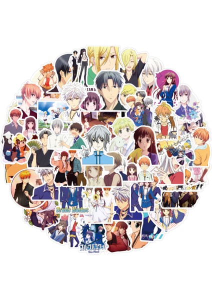 10 Adet-A Tarzı Yeni Anime Meyve Sepeti Grafiti Sticker Su Geçirmez Seyahat Çantası Laptop Scooter Su Bardağı Sticker (Yurt Dışından) modelleri