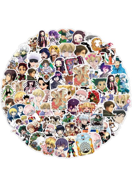 Turuncu Tarzı Jujutsu Kaisen Hunter x Hunter Anime Stickerlar Kaykay Araba Laptop Bisiklet Cool Graffiti Sticker Yapıştırma Çocuk Oyuncak (Yurt Dışından)