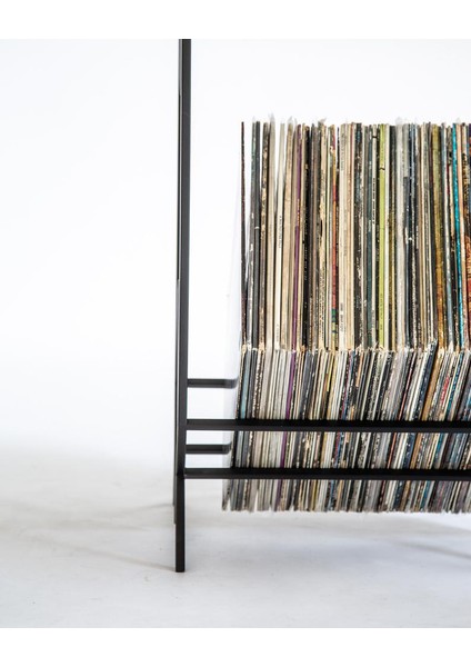 Pikaplık Plaklık CD Organizer Metal DVD Düzenleyici