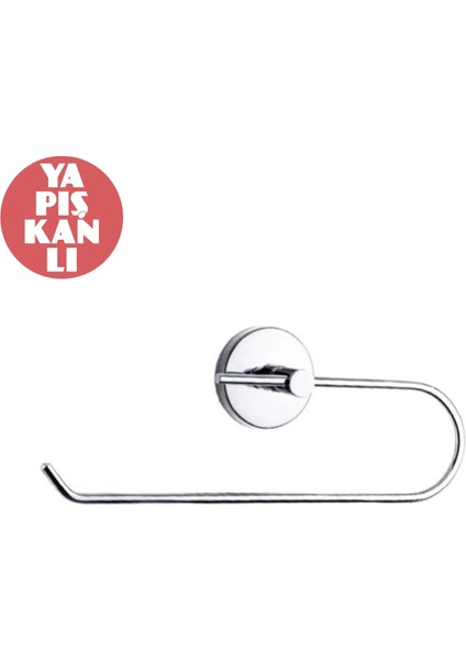 Yapışkanlı Krom Kaplamalı Paslanmaz Kağıt Havluluk YP13