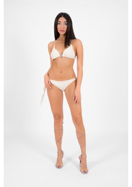 Sunbath Püsküllü Cheeky Bikini Alt