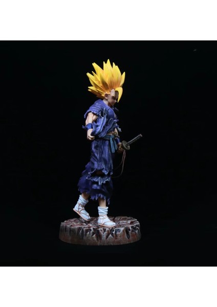 Süper Saiyan Samuray Güneş Gohan Akını Oyun El-Do Model Süsler Heykel Hediyeler (Yurt Dışından) modelleri