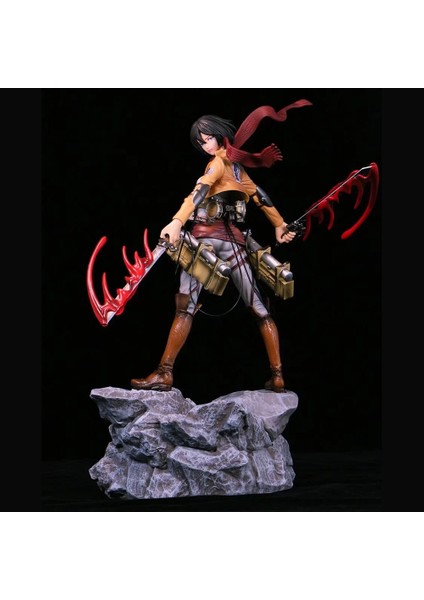 Attack On Titan Oyun El Modeli Süsleri Heykel Hediyesi Akını (Yurt Dışından)