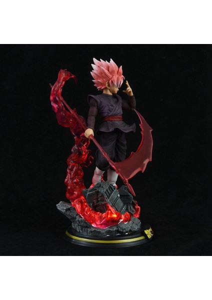 Yedi Dragon Ball Süper Saiyan Şeftali Kırmızı Goku Gelgit Oyun Kolu Modeli Süsler Heykel Hediyeler (Yurt Dışından) fiyatları