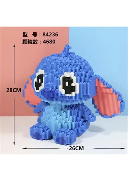 30CM Büyük Dikiş Yapı Taş Meclis Oyuncakları Dıy Çocuk Oyuncak ve Doğum Günü Hediyesi Bulmaca 3D Masaüstü Dekorasyonu : B (Yurt Dışından)