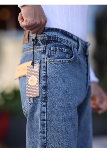 Erkek Baggy Fit Casual Denim Kot Pantolon indirimleri