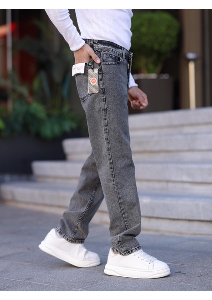 Erkek Baggy Fit Casual Denim Kot Pantolon fiyatları