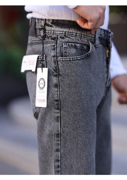 Erkek Baggy Fit Casual Denim Kot Pantolon indirimleri