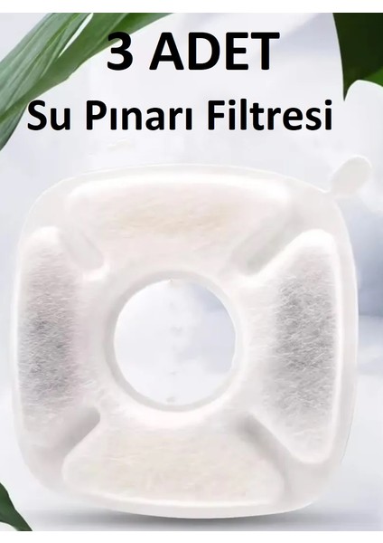 Neko Premium Kedi Su Pınarı Yedek Filtre 3 Adet