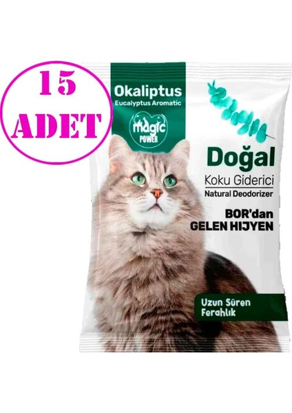 Magic Power Kedi Kumu Koku Okaliptus 25 Gr 15 Ad