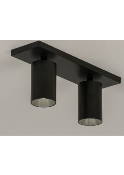 Ikili LED Avize LED Spot LED Armatür Mat Siyah