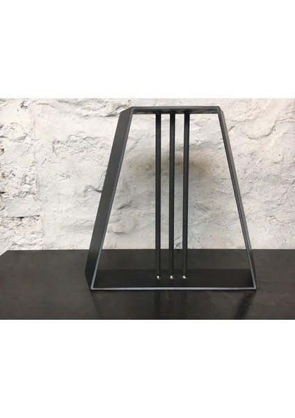 Metal Tasarım Sehpa Ayağı Siyah Renk 1 Takım modelleri