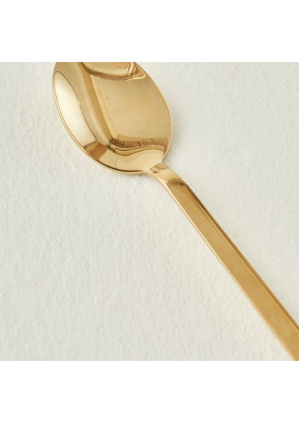 Milano 6'lı Çay Kaşığı Seti Gold