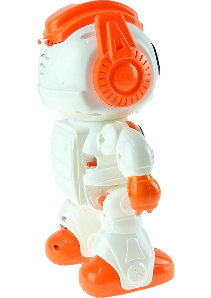 Oyuncak Robot Uzaktan Kumandalı Disk Atan Işıklı Sesli 30 cm