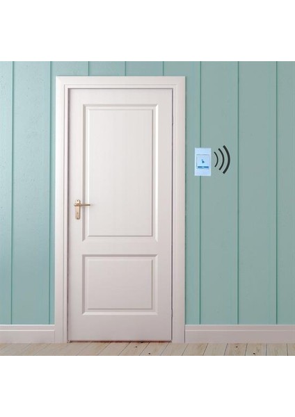 Wireless Bağlantılı Ev, Ofis, Daire Veya Bahçe Kapıları Için Kablosuz Kapı Zili (5024) fırsatları