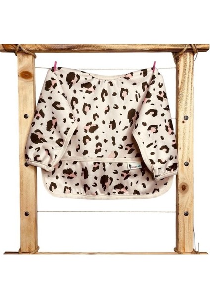 Yıkanabilir Mama ve Etkinlik Önlüğü Leopar