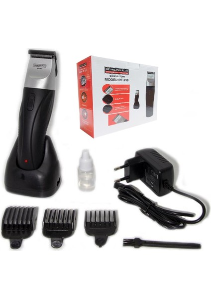 Dearling RF-258 Saç Sakal Tıraş Makinesi Şarjlı (5024)