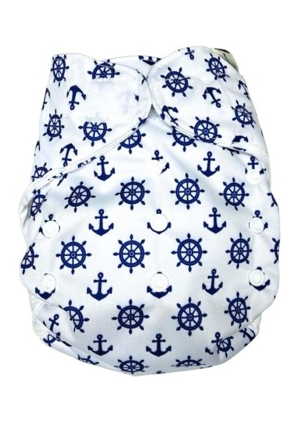 Yıkanabilir Bebek Bezi Tek Beden Cover Marina