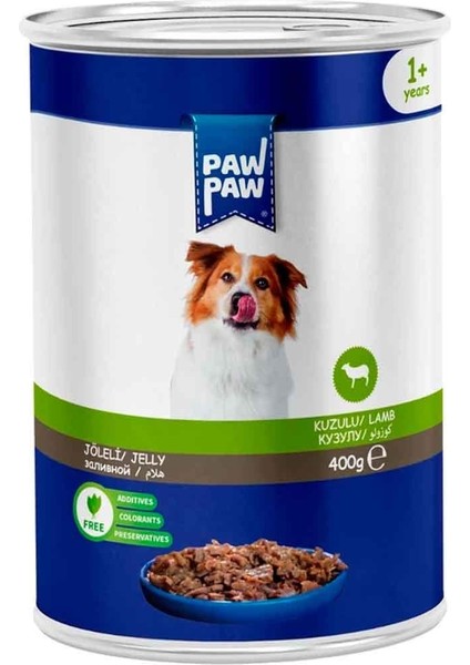 Köpek Konservesi Kuzu Etli 400 gr