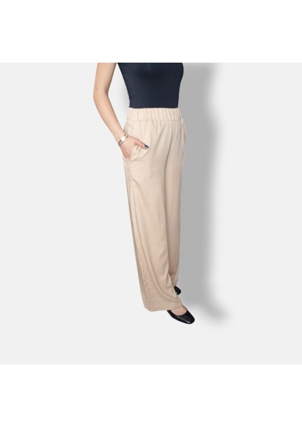 Krem Pijama Pantolon