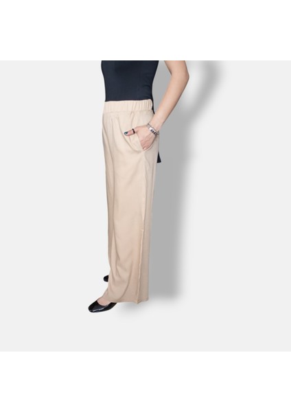Krem Pijama Pantolon