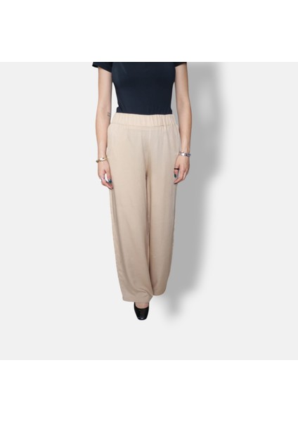 Krem Pijama Pantolon