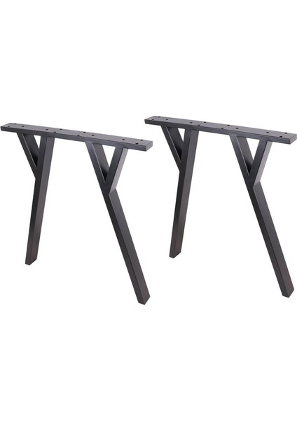 Metal Masa Ayağı Çok Amaçlı Metal Ayak Siyah Renk 1 Takım