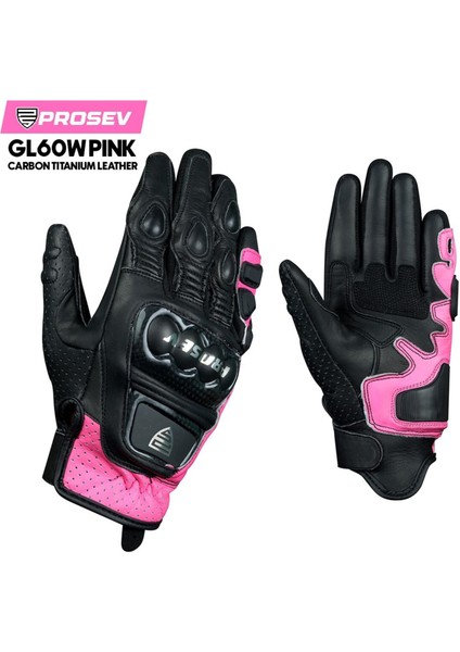GL60 Deri Eldiven Pembe