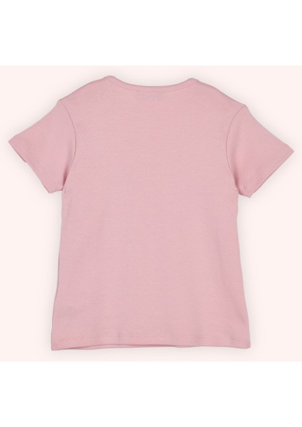 Kız Çocuk Kiraz Baskılı Pembe Pijama Takımı fırsatları