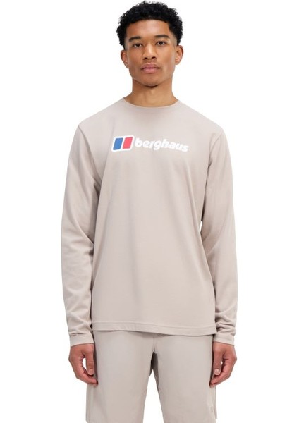 M Berghaus Big Logo Ls Tee modelleri