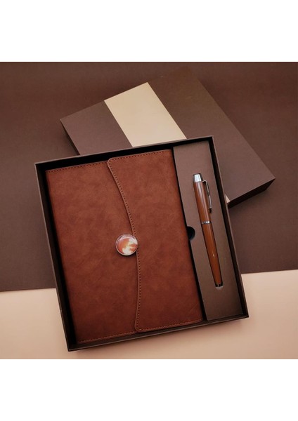 Kutulu Defter Kalem Set