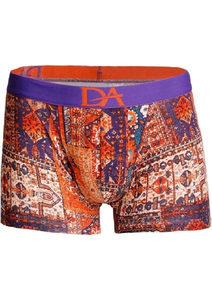 1824 Erkek Modal Çok Renkli Baskılı Boxer