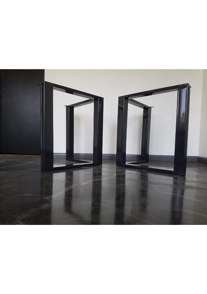 Metal Sehpa Ayağı V Tasarım Sehpa Ayağı 1 Takım Siyah Renk modelleri
