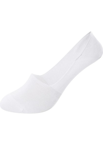 Beyaz Erkek Babet Çorap 266