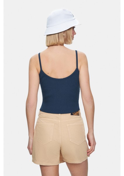 Lında Camel Yıkamalı Denim Şort Etek Standard Fit Kadın Şort indirimleri