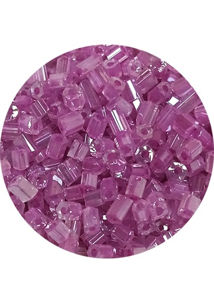 Kesme Cam Boncuk 2mm - 60 Gram - Şeffaf Eflatun - Bnc359 fiyatları