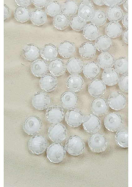 Dünya Boncuk Içten Boncuklu Bileklik Çanta Boncuğu 10 Mm 50 Gr Beyaz - Bnc463 fiyatları