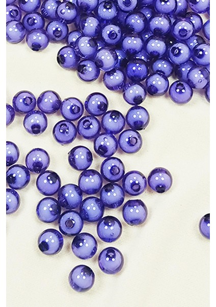 Yuvarlak Boncuk Içten Boncuklu Bileklik Çanta Boncuğu 8 Mm 50 Gr Eflatun - Bnc472 fiyatları
