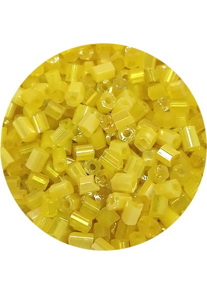 Kesme Cam Boncuk 2mm - 20 Gram - Koyu Sarı -bnc337 fiyatları