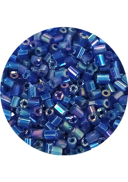 Kesme Cam Boncuk 2mm - 60 Gram - Koyu Mavi - Bnc392 fiyatları