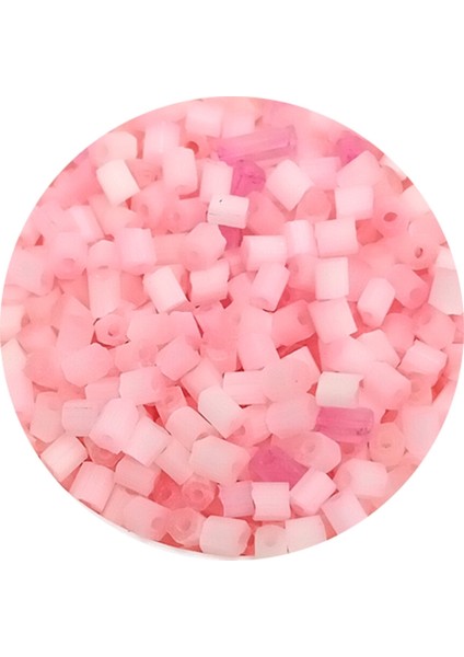 Kesme Cam Boncuk 2mm - 60 Gram - Şeker Pembe - Bnc398 fiyatları