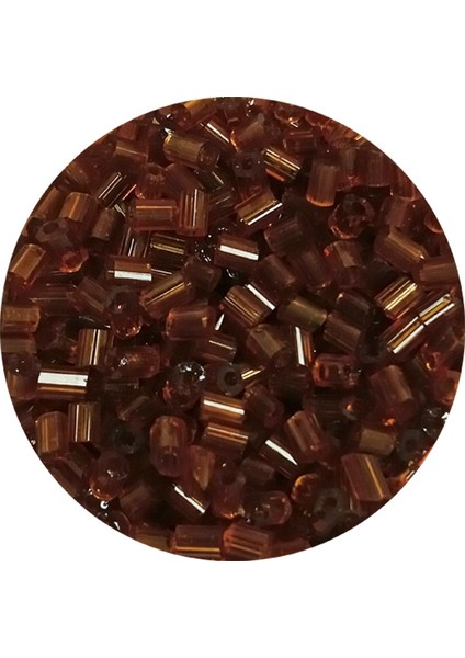 Kesme Cam Boncuk 2mm - 60 Gram - Şeffaf Açık Kahve - Bnc391 fiyatları