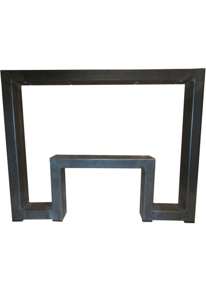 Metal Masa Ayağı Yemek Masası Ayağı Tasarım Masa Ayağı Siyah Renk 1 Takım