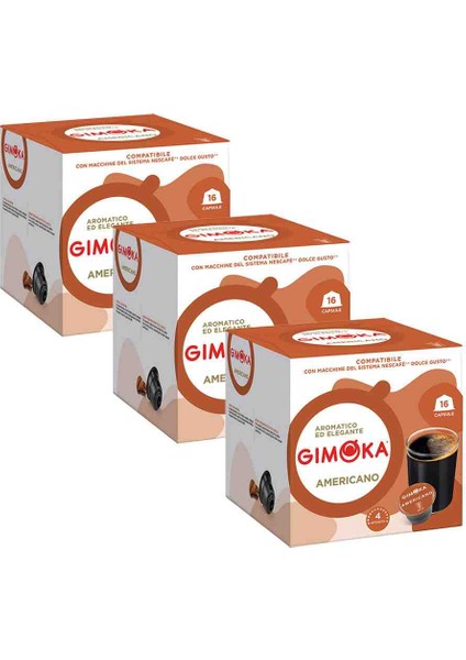 Nescafe Dolce Gusto Kapsülleri 16 Kapsül Gimoka